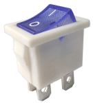 Taiwan Brand RA(R19A) Orange, Blue, Red Illuminated Rocker Switch, 21*15mm, CQC