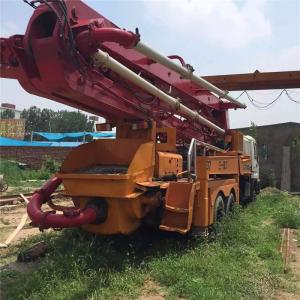 China sany 37m concrete pump with good condition factory