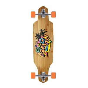 China RAD Wheels Drop Through Bamboo Cabin Longboard Complete Skateboard - 9&quot; X 36&quot; factory