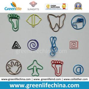 China Custom Logo Shaped Animal Shapes Paper Clips Good Paper Fasteners factory