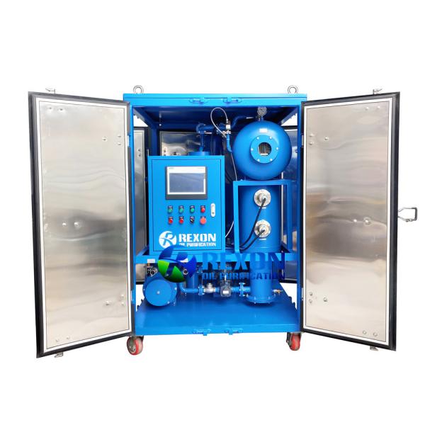 Fully Enclosed Weather-proof Type Turbine Oil Purifier for Turbine Oil