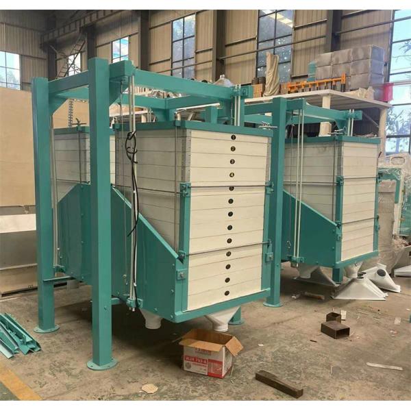 Double Bin Plansifter for Wheat/Maize/Corn Flour mill, Wheat corn Flour Mill sieve, powder Sifter