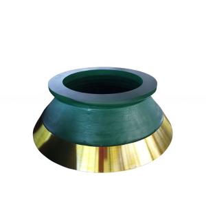 China HP400 HP500 Cone Crusher Wear Parts Mn18Cr2 Mantle and Bowl Liner for Forging Process factory