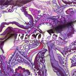 Holograms Printing Swimsuit Material Fabric , Recolfi Swimsuit Cloth Material