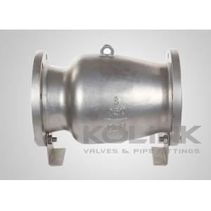 China Axial Flow Nozzle Check Valve Non-slam Inline on sale
