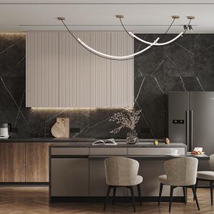 China Wholesale PVC Modern Modular Focus on Cabinet Design Kitchen Furniture Solid Wood Kitchen Cabinet Set factory
