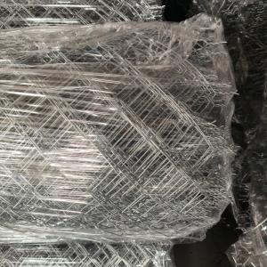 China Round Post Type Metal Link Fencing For Varying Link Length Requirements factory
