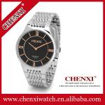 Rose Gold 030A Roman Numbers Big Bezel Watches Man Unisex Couple's Gift Watch