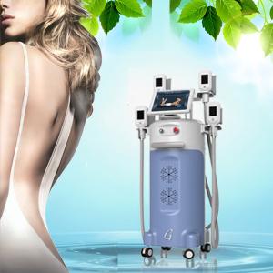 China Verticle Cool Sculpting 4 handles cryolipolysis slimming machine factory