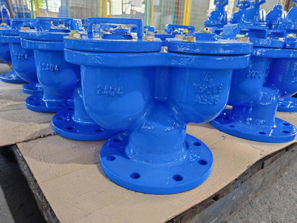 Cast Iron / Ductile Iron PN10/PN16 Pressure Double Orifice Air Valve With EPDM