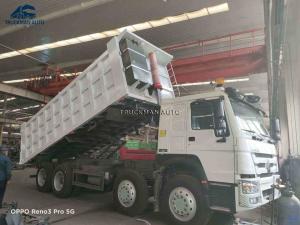 China 75km/h 371HP 12 Wheel Tipper Truck With One Bed factory