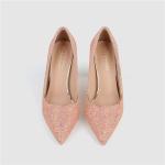ZM028 96289-23 New Style Super High Heel Pointed Toe Single Shoes Stiletto Sexy