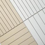 Mosaic Light Yellow Clothing Store Marble Stone Tile Long Strip Commercial