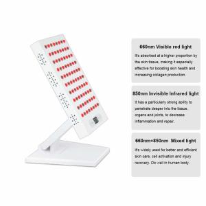 China Home Red Light Therapy Device 400W 80pcs LED Customized 660nm 850nm factory
