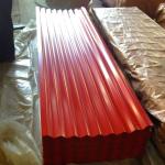Corrugated PPGI Roofing Sheet Color Coated Steel Prime Metal CGCC grade