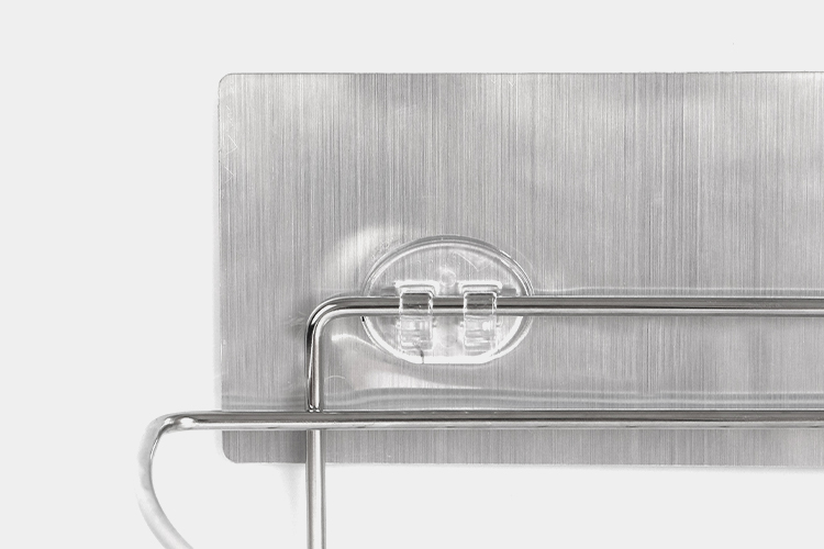 Gel Pad Mounted Strongly Holding Power Stainless Steel No Install Tools Needed Bath Corner Shelf Caddy