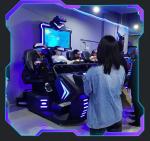 Hot sale 4 players 9d vr game machine virtual reality vr movies simulator vr