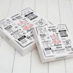 Spot UV Disposable C2S Board Food Packaging Box