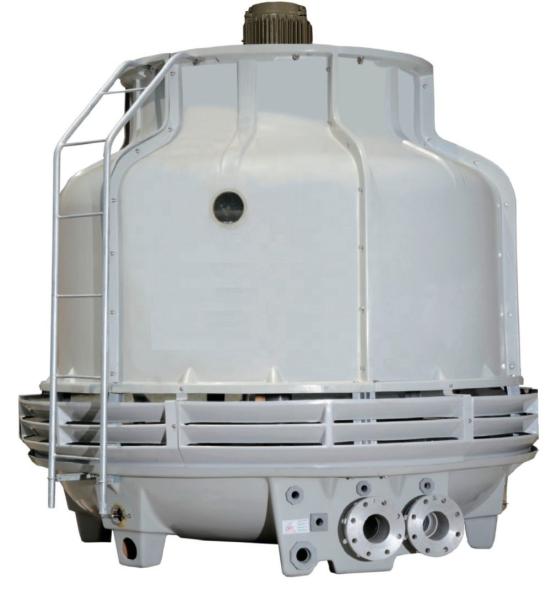 Industrial Frp Round Cooling Tower Water Treatment for Air Blower Diameter 1800