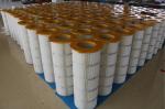 Iron Cover Pleated Filter Cartridge Three - Lugs For Large Dust Concentration