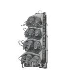 ODM Waterproof 12 Ports Fiber Optical Splice Closure KEXINT FTTH KXT-R-12