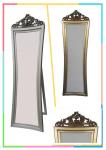 Europe style framed bedroom mirror
