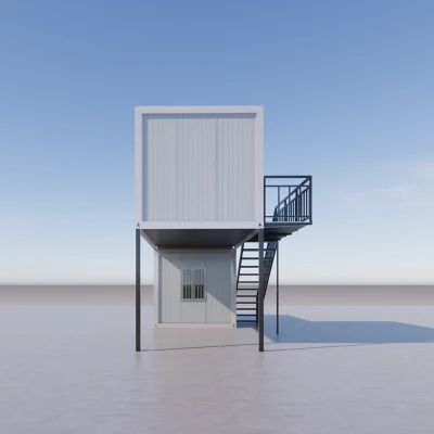Customized Tiny Prefabricated Modular Homes For Workshop Warehouse Construction