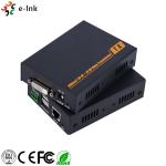 DIN Rail Wall Mount HD-BaseT DVI KVM Extender Over 100m Single Cat6/7 Cable