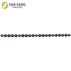China Antique color electroplating nail bead upholstery nail strip for sofa decoration factory