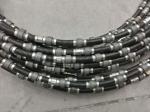 Rubber Spring Diamond Wire Saw Rope for Granite in Vietnam Environment