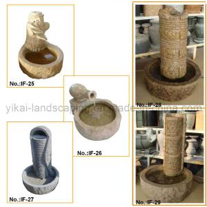 China Stone Fountain Carved Marble Water Fountain for Garden Outdoor factory