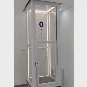 China 5-Floor Naked Cabin Hydraulic Home Elevators Automatic Operating System factory