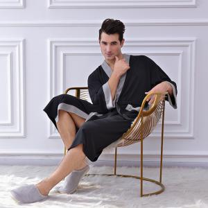 China Bathrobe Mens Sleepwear Xl Xxl Mens Warm Pajama Pants Polyester Fiber factory