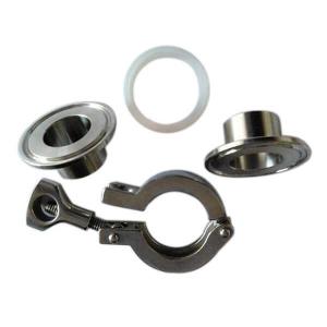China Adjustable Heavy Duty Sanitary Tri Clamp Fittings 2-6 Bar Pressure factory