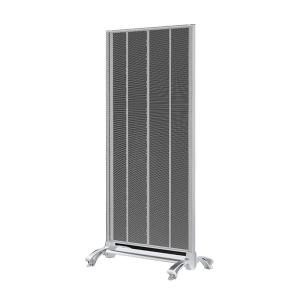 China High Brightness 4500nits P2.8-5.6 transparent LED Advertising Display With Cabinet design factory