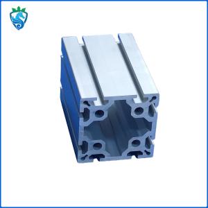 China T Slot V Slot 40X40 Industrial Aluminum Profile Extrusion Frame Silver / Black factory