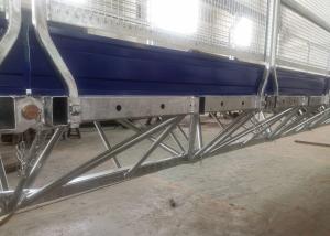 China Mobile Adjustable Height Work Platform / High Safe Working Platform factory
