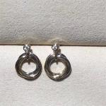 C tricyclic Earrings 18k gold white gold yellow gold rose gold bracelet Jewelry