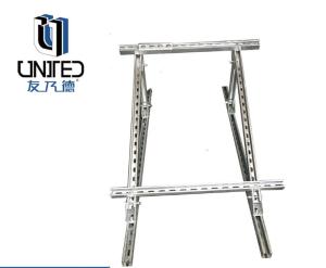 China 12 Gauge Strut Channel Fittings And 4 Holes Base For Long-Lasting Durability factory