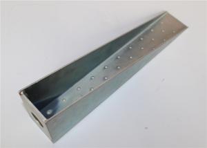 China OEM Bending Stamped Aluminum Parts , Stamping Machine Parts Polished / Galvanized Surface factory