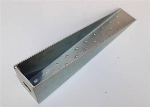 OEM Bending Stamped Aluminum Parts , Stamping Machine Parts Polished /