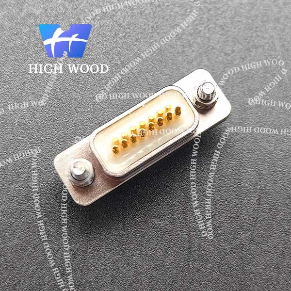 Micro-D MWDM Solder Cup Metal Shell Connectors MWDM2L-15NSP