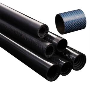 China Resistance to Corrosion &amp; Chemicals 100% 3K Carbon Fiber Tube Lightweight factory