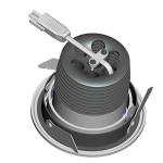 new design commercial hotel spotlight 12w 20w cutout 75mm 15 degree beam angle