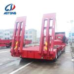 60 Tonne Cometto Low Boy Semi-Trailer for Indonesia's Construction Industry