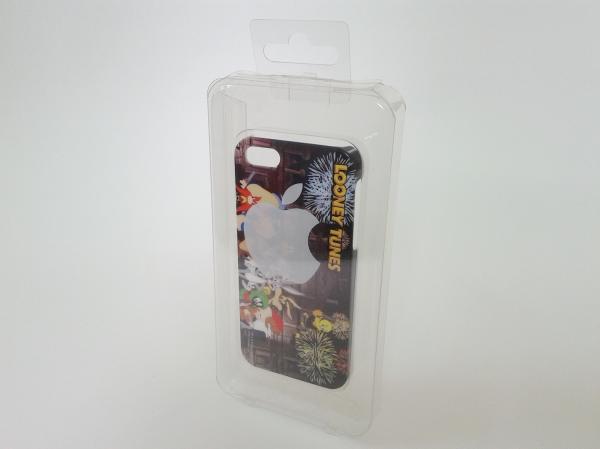 Durable Round Corner Plastic Clamshell Packaging For Phone Case, Transparent