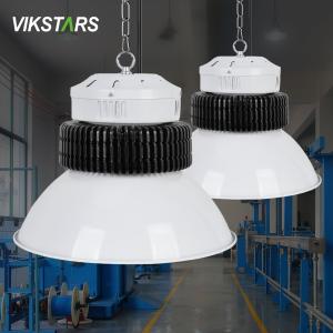 China 150W 200W LED High Bay Lamp White Fin Hanging Industrial Lighting For Indoor Natatorium Lighting factory