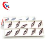 VBMT160404-MV Stainless Steel Finishing Tungsten Carbide Inserts PVD Coating