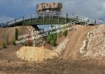 Compact 200 Mabey Military Bailey Bridge , Pontoon Portable Bridge Military with