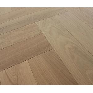 White Oak Herringbone Wood Floor 600x125x16MM Engineered Herringbone Oak